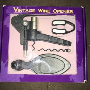 Vintage wine opener